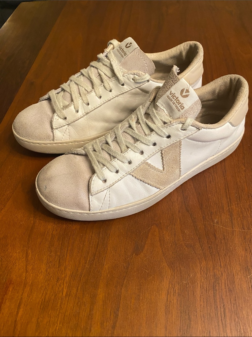Victoria Suede & Leather Berlin Sneakers